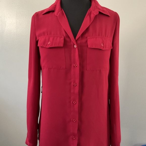 Papaya button up shirt - Picture 1 of 4